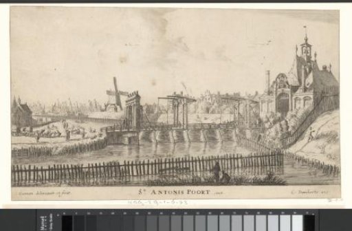 View of the Eerste Sint-Antoniespoort