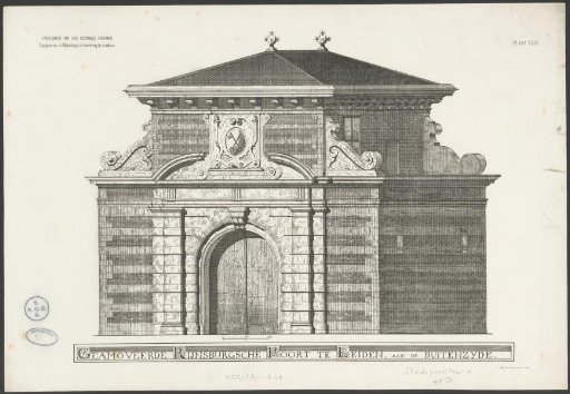 Rijnsburg Gate in Leiden