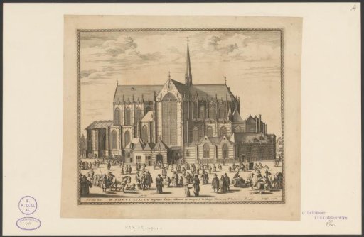 View of the New Church in Amsterdam