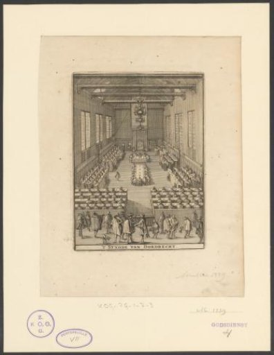 Opening of the Synod of Dordrecht, 1618