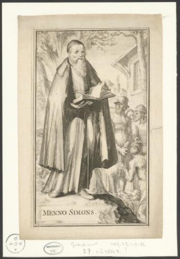 Portrait of Menno Simons