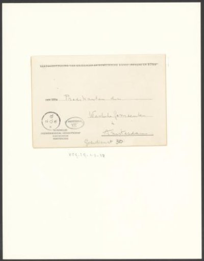 Signatures of ministers of the Walloon congregation in Amsterdam