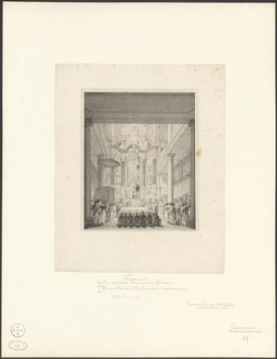 Admission of children to their First Holy Communion in the Roman Catholic French Church, ca. 1830