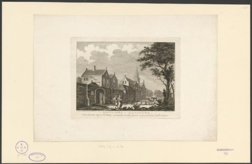 View of the Reguliers Monastery outside Amsterdam