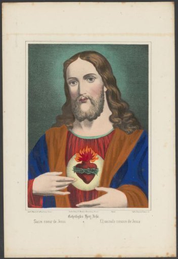 Christ with the Burning Heart