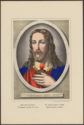 Christ with the Burning Heart