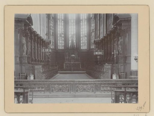 Interior of the St. Lambertus Church in Wouw