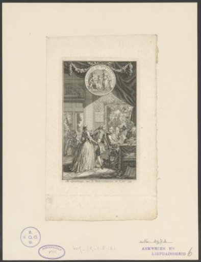 For the establishment of the Widows' Bourses in the year 1749