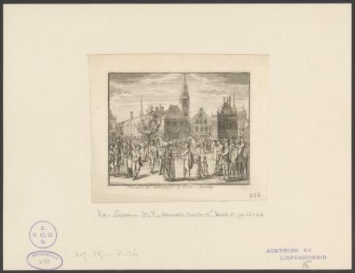 Procession of Lepers on Copper Monday in Amsterdam, 1604