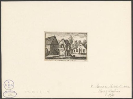 St. Petronella Chapel on the Bilt 1620