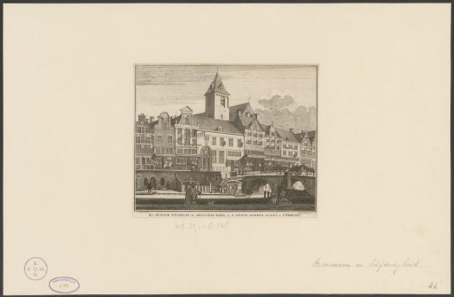 The Burger Orphanage, the Reguliers Church, and the Hooge Kooren Market in Utrecht