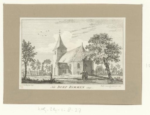The Village of Bimmen 1742