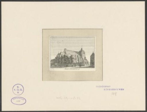 Church in Eindhoven. 1738