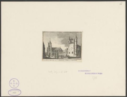 View of the Basilica of Our Lady at Maastricht