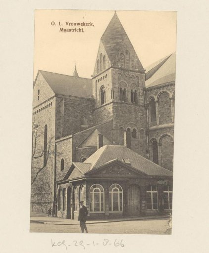 View of the Basilica of Our Lady at Maastricht