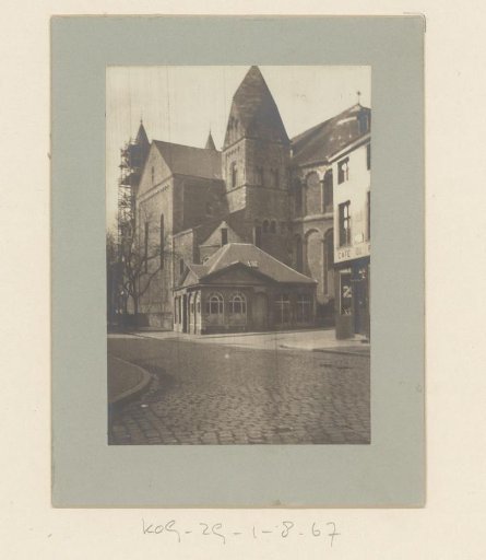 View of the Basilica of Our Lady at Maastricht