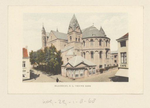 View of the Basilica of Our Lady at Maastricht