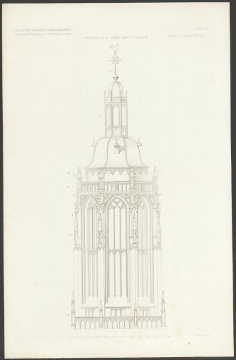 Tower of the St. Cunera Church in Rheenen