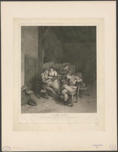 Inn scene with a cunning woman