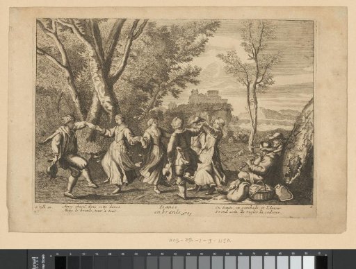 Dancing people outdoors