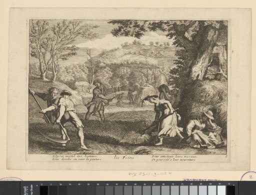 Haymaking figures