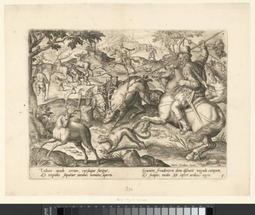 Stag Hunt with Spears