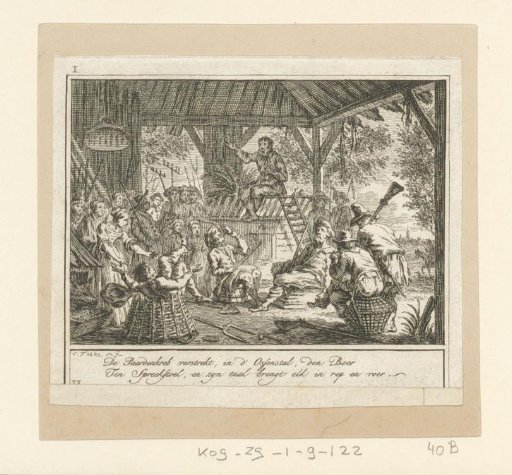 Peasant Sermon in the Ox Shed