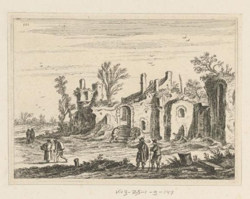 Landscape with a ruin