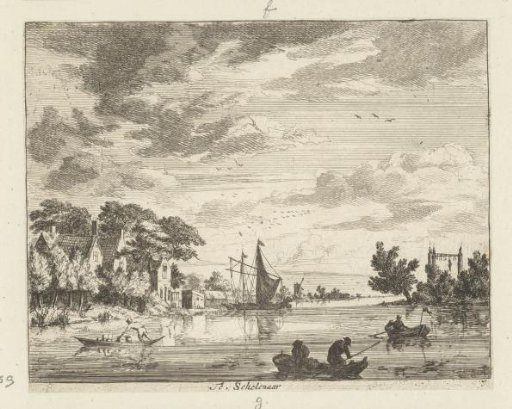 Activity on a river