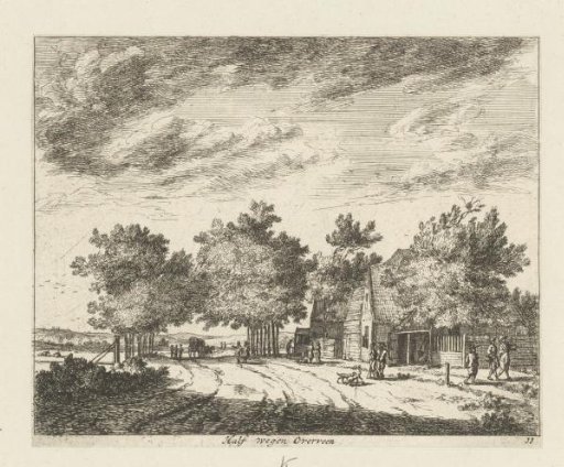 Landscape halfway to Overveen