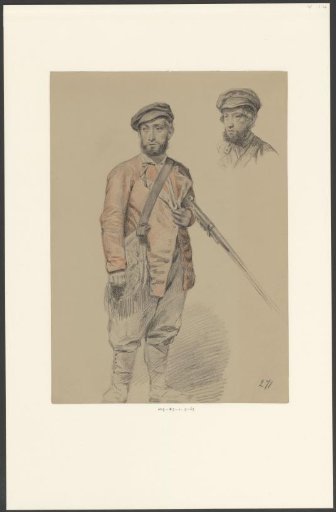 Standing Hunter with Rifle
