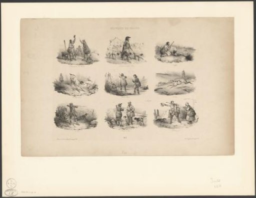 Nine Scenes of Hunting