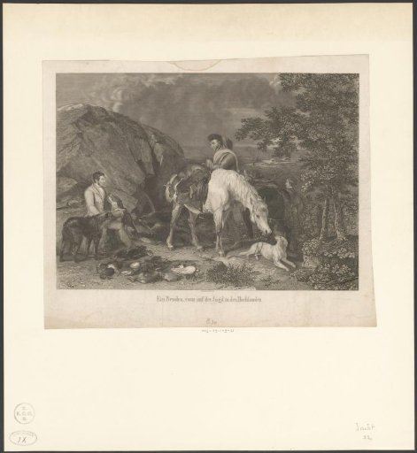 Encounter During the Hunt in the Highlands