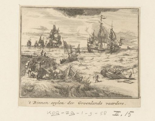 Ships arriving in Greenland