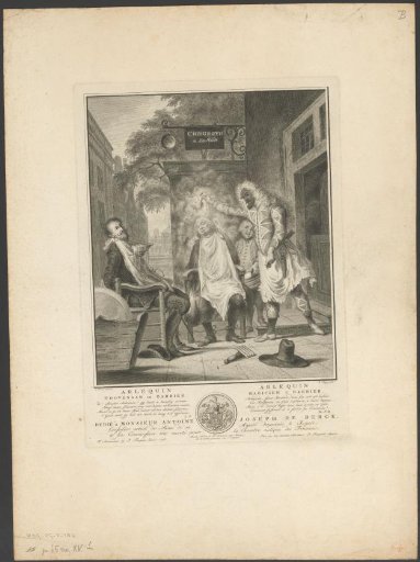 Arlequin, sorcerer and barber: the deceived rival