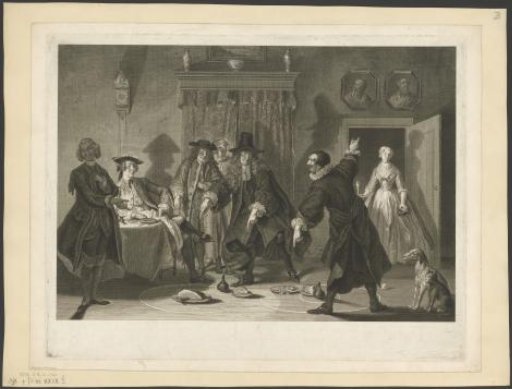 The mathematicians or the fleeing young lady