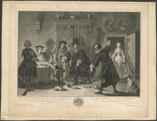 The mathematicians or the fleeing young lady