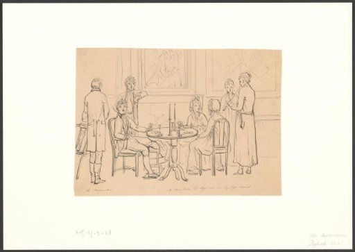 Young company playing a card game