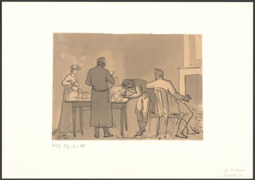 Three men and two women in a room