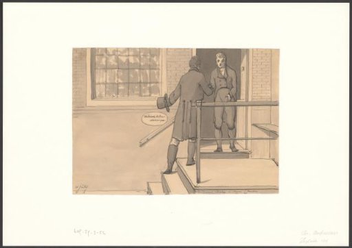 Christiaan Andriessen at the notary Zilver