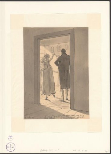 Couple in the kitchen discussing the disappearance of their mother