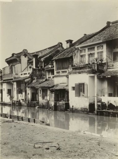 Chinese houses in Batavia