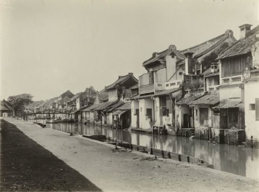 Chinese houses in Batavia