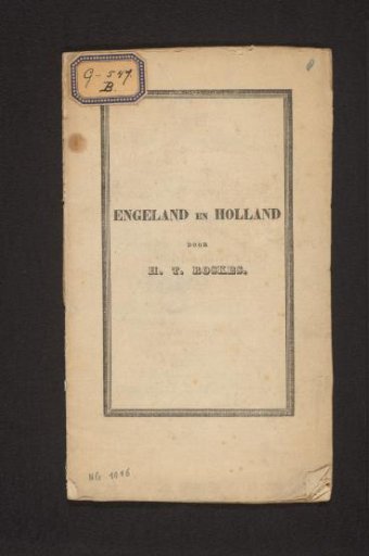 England and Holland, on the 18th of November 1831