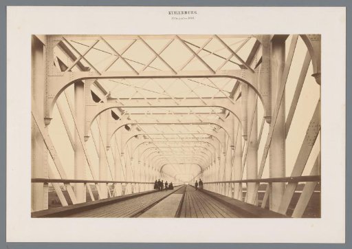 The new railway bridge at Culemborg