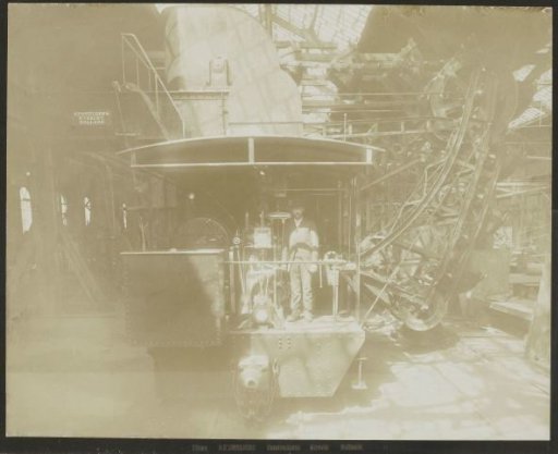 Interior of the engineering works A.F. Smulders at Utrecht