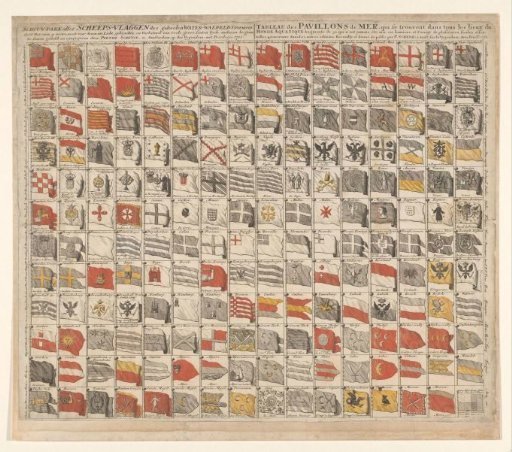 Crown of all ships' flags of the entire Water World; increased with more than 50 new ones never before published (...)