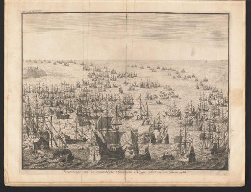 Destruction of the Spanish Armada, 1588