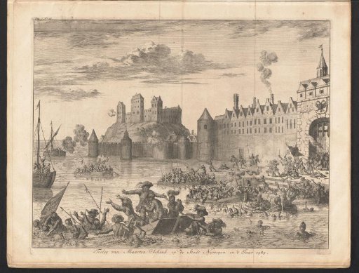 Attack by Maarten Schenck on Nijmegen, 1589