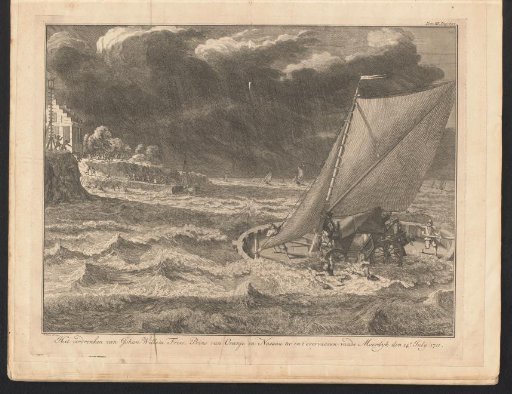Drowning of Prince Johan Willem Friso, 1711
